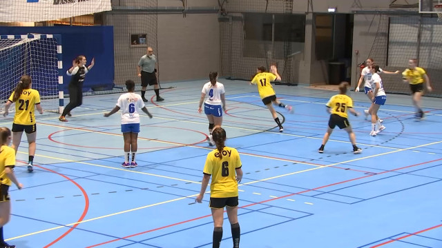 Handball : Sprimont empoche un derby liégeois à deux visages contre le Femina Visé