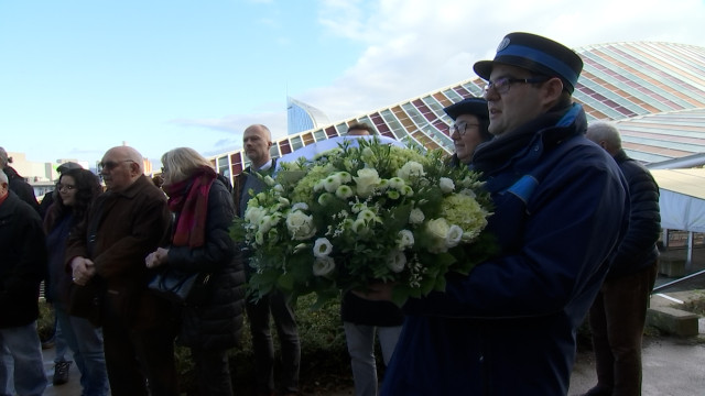 Armistice : commémoration des cheminots aux Guillemins 
