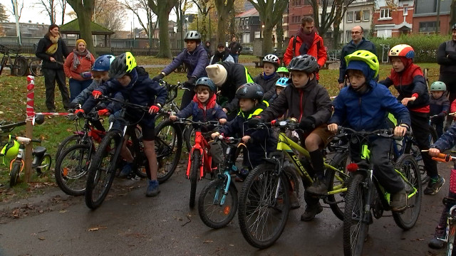 Une initiation au cyclocross organisée dans le parc de la Chartreuse 