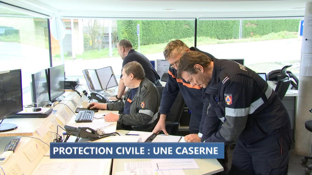 Crisnée, seule caserne de la protection civile en Wallonie