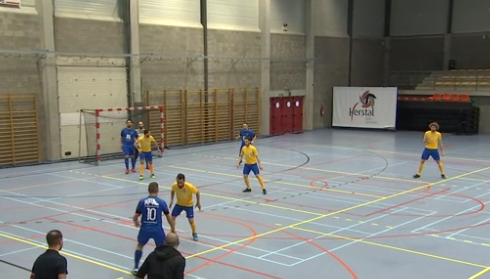 Futsal : New Team Herstal - Chievo La Louvière