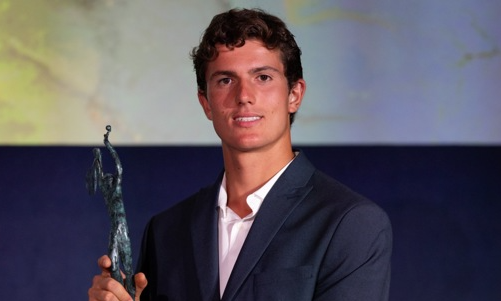 Gilles Arnaud Bailly, membre du TC Visé, récompensée par la Fédération Internationale de Tennis