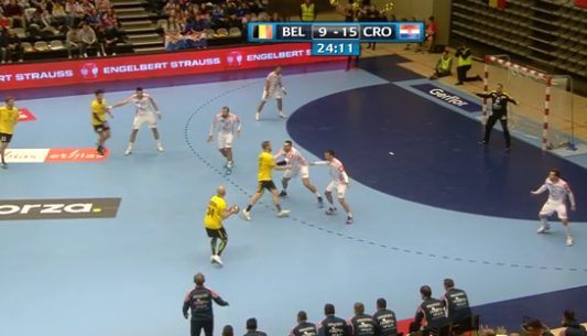 Handball : Belgique - Croatie