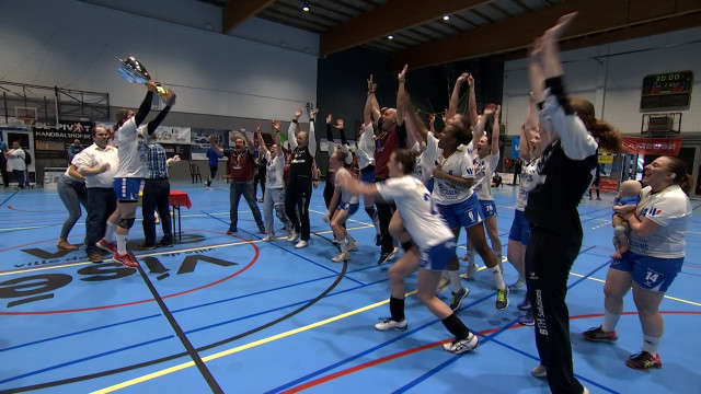 Handball : Le Femina Visé sacré champion de Belgique après avoir surclassé Saint-Trond !