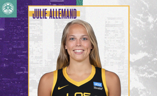 Julie Allemand rejoint Los Angeles Sparks en WNBA