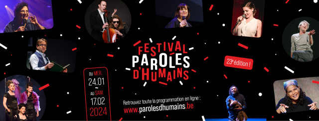 Le Festival Paroles d'Humains annonce une trentaine de spectacles du 24 janvier au 17 février
