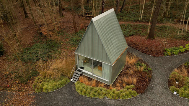 Modave: les shelters primés pour leur architecture innovante