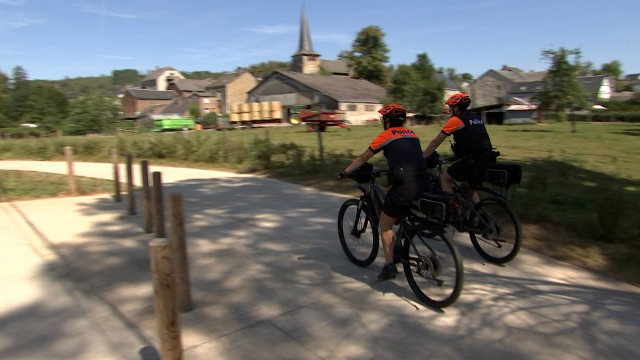 Police du Condroz: lancement des patrouilles à vélo