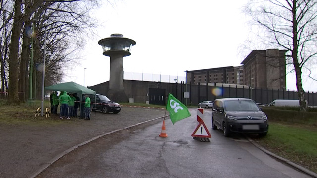 Surpopulation carcérale : les délégués syndicaux bloquent l'entrée de la prison de Lantin
