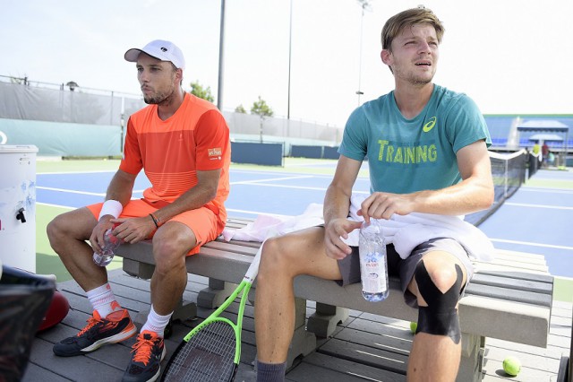 Tennis : situation contrastée pour Steve Darcis et David Goffin