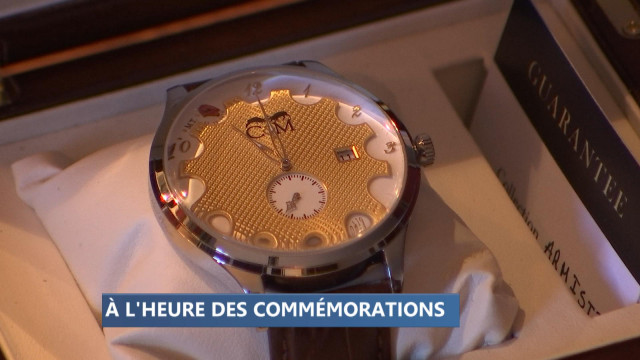 Une montre liégeoise offerte à Trump et Macron
