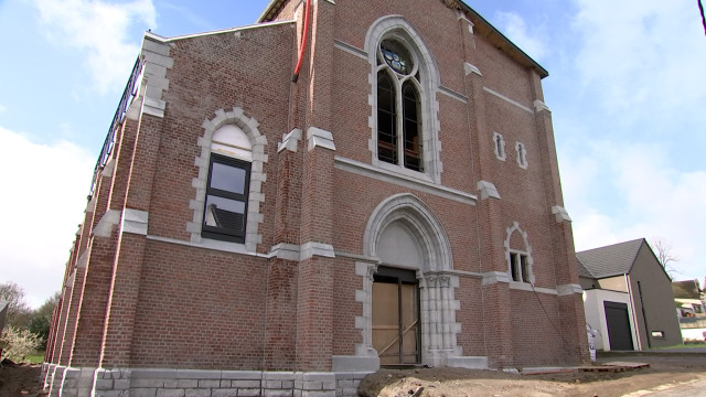Villers-le-Bouillet: l'Eglise d'Halbosart en pleine transformation