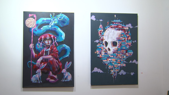 "Characters" l'expo de Pso Man à la Buronzu Gallery avant son départ pour Séoul