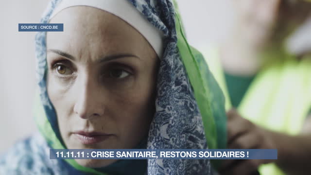 11.11.11 : Crise sanitaire, restons solidaires !