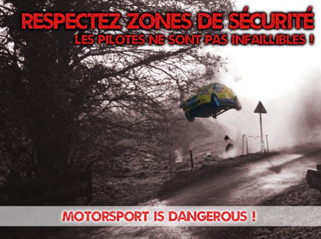 Rallye du Condroz : soyez prudents !