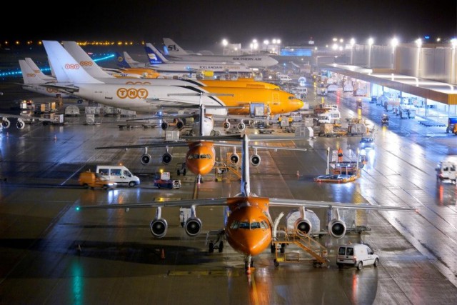  Des vols TNT assurés cette nuit à l'aéroport de Liège