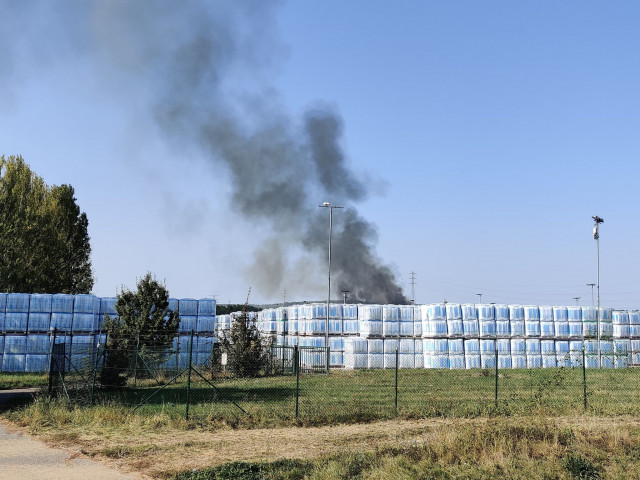 Un incendie s'est déclenché sur le site de l'usine visétoise de laine de verre Knauf Insulation