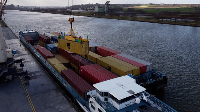 Le trafic fluvial du Port de Liège à nouveau en croissance