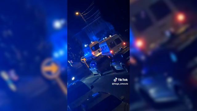 Nouvelle nuit d'émeutes à Oupeye: un bus et des voitures de police endommagés