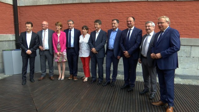 Alda Greoli et Pierre-Yves Jeholet, nouveaux ministres wallons 