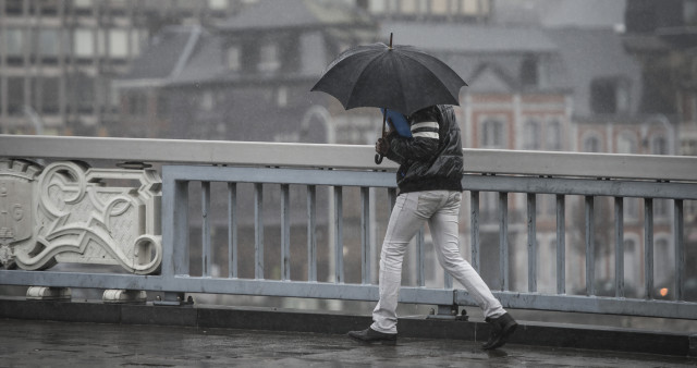 Alerte jaune aux précipitations en Province de Liège