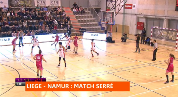 Basket : Liège Panthers - Namur