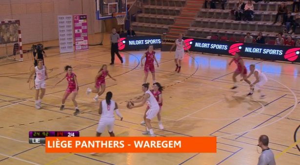 Basket : Liège Panthers - Waregem
