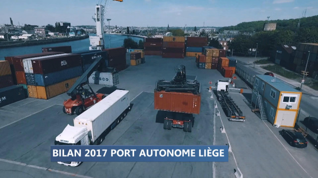 Bilan 2017 du Port autonome de Liège