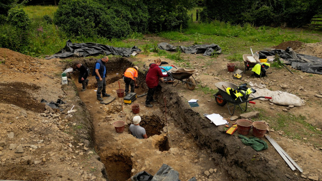 Ce week-end : visite du chantier archéologique de Chèvremont