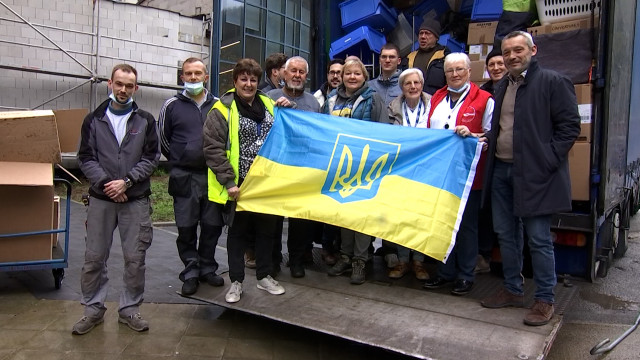 CHR Huy : départ d’un convoi solidaire pour l’Ukraine 