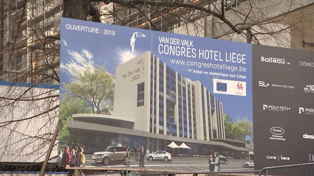 Congrès Hôtel Liège : un chantier en plein ébullition 
