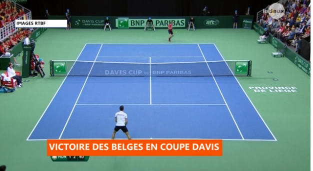 Coupe Davis : la Belgique se qualifie pour les quarts de finale