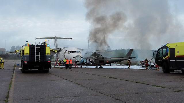 Crash à Liège Airport: une simulation de catastrophe grandeur nature