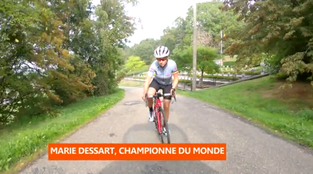 Cyclisme: Marie Dessart, championne du monde 