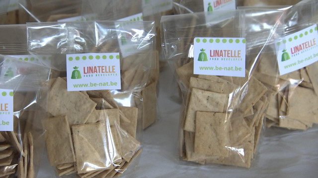Des crackers 100% wallons à base de déchets alimentaires recyclés