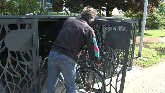 Des parcs à vélos sécurisés pour la commune de Chaudfontaine