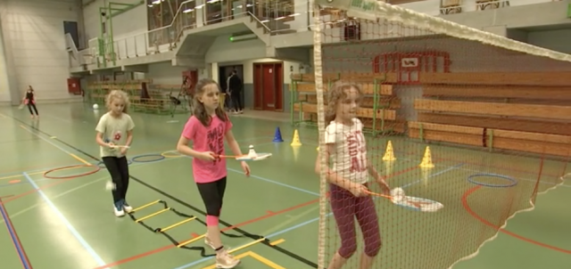Du badminton au cœur de l'école