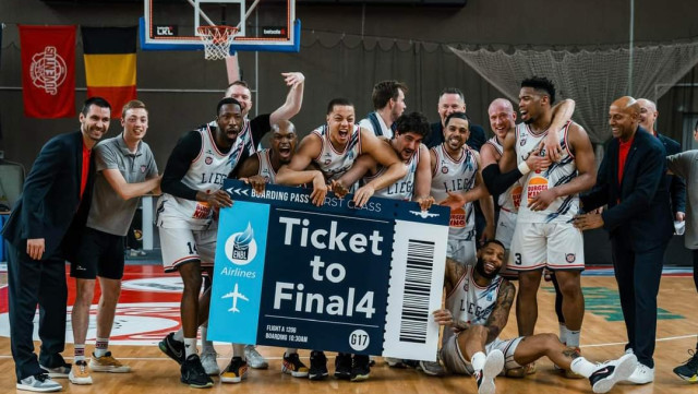 ENBL : Liège Basket validé son ticket pour le final four