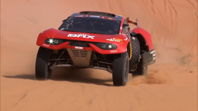 Fabian Lurquin excelle avec Sébastien Loeb sur le Dakar