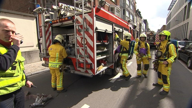 Explosion à Liège : deux personnes grièvement blessées