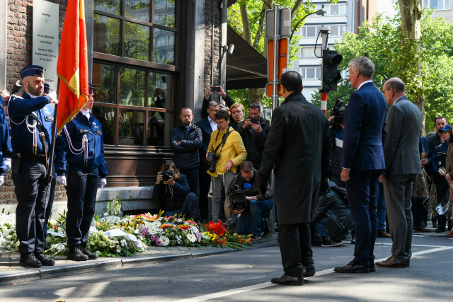 Hommage aux victimes de l'attentat du 29 mai 2018