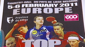Tennis de table : le top 12 européen à Liège