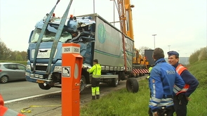 Remouchamps : accident spectaculaire