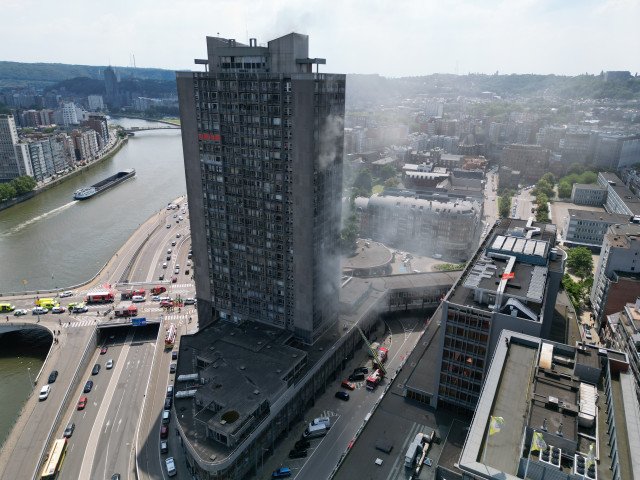 Incendie à la tour Kennedy : évacuation des appartements