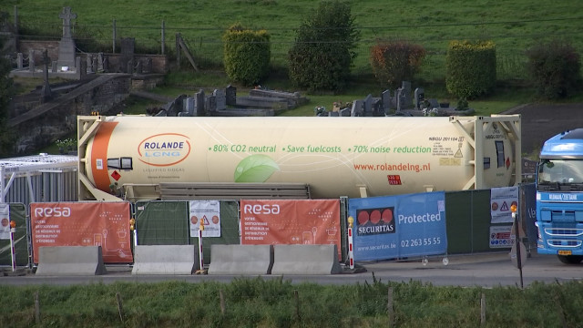 Installation d'une citerne de gaz liquéfié à Nessonvaux 