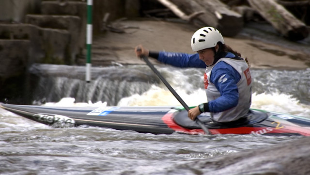 Kayak: sélection nationale des meilleurs slalomeurs à Angleur