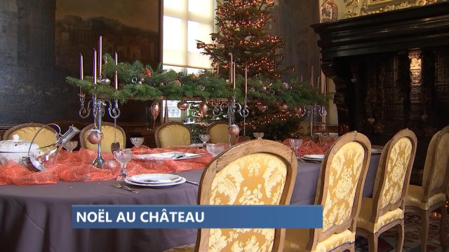 L'Art de la Table pour Noël au Château à Modave 