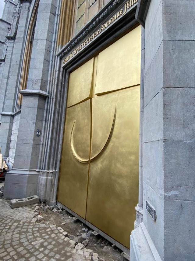 Une nouvelle porte d'entrée pour la Cathédrale de Liège 