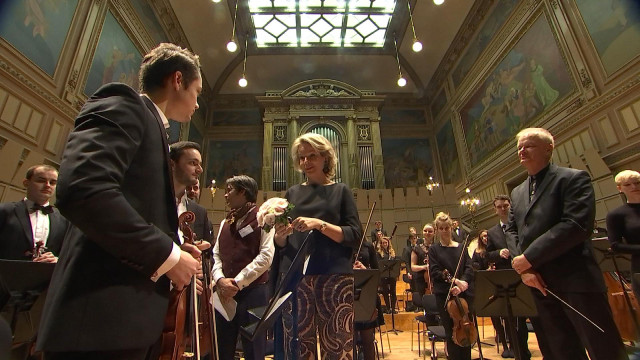 La reine Mathilde se passionne pour la musique à Liège