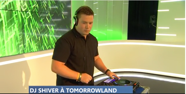 Le Liégeois DJ Shiver à Tomorrowland ! 